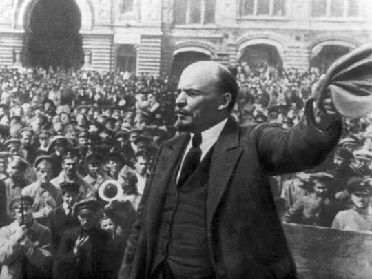 В.И.Ленин на Финляндском вокзале