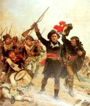 Солдаты французской революционной армии