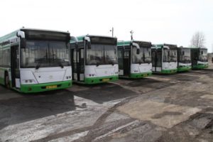 Из Москвы поступили семь бэушных автобусов