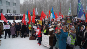 Защитники Шиеса блокируют строительство полигона для московского мусора