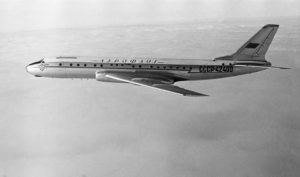 Tupolev TU-104 airliner