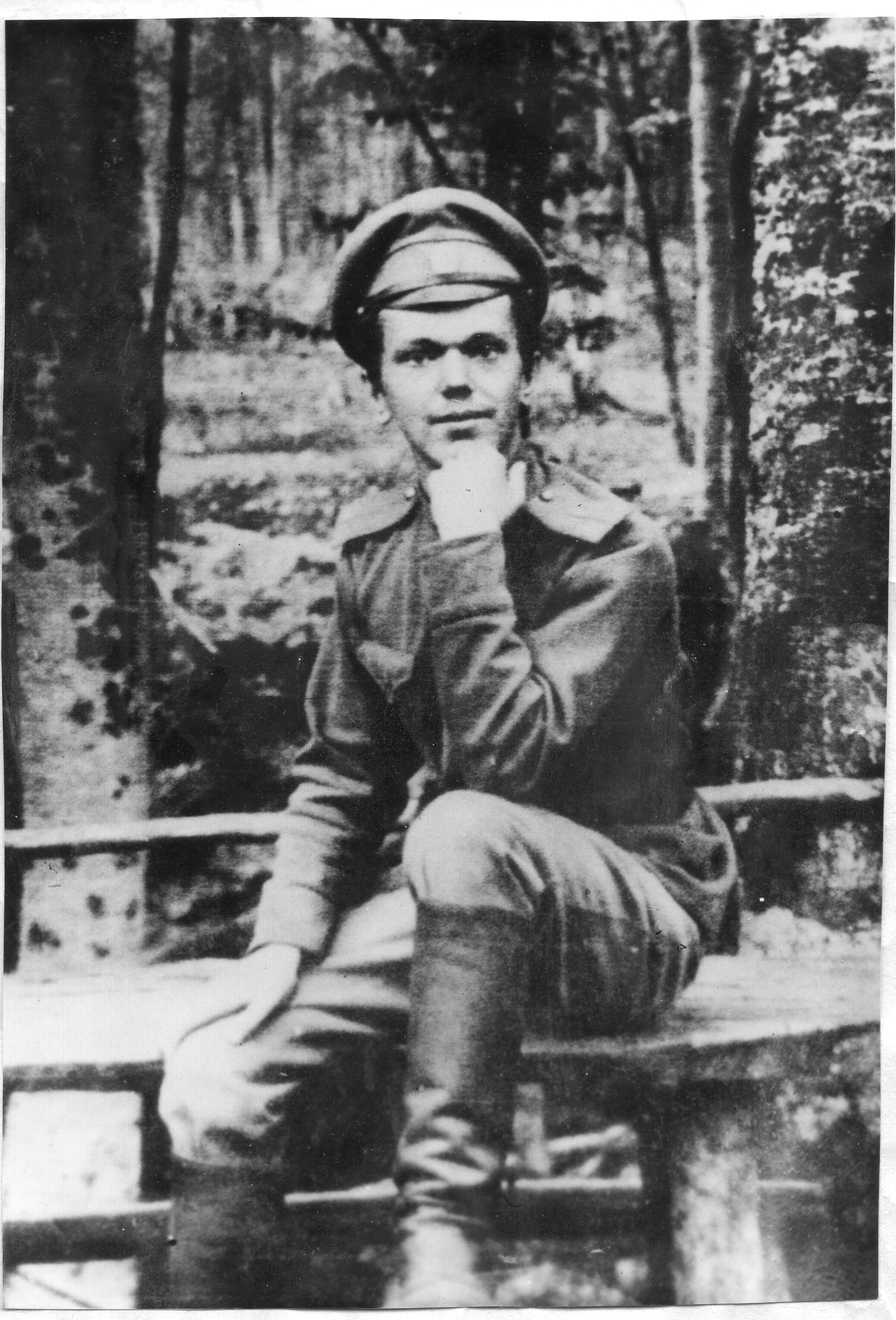 Николай Алексеевич Веселов (1889-1919) - военный комиссар Глебовской волости