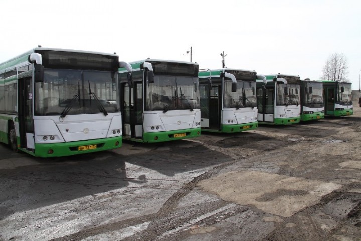 Из Москвы поступили семь бэушных автобусов