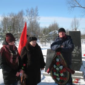Чтим память погибших жителей Хабаровского сельского округа