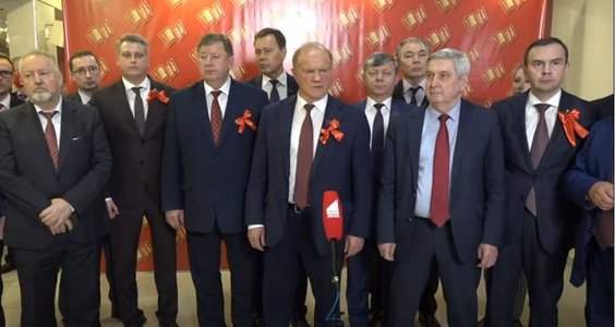 Г.А. Зюганов подвел итоги работы первого этапа XVIII съезда КПРФ