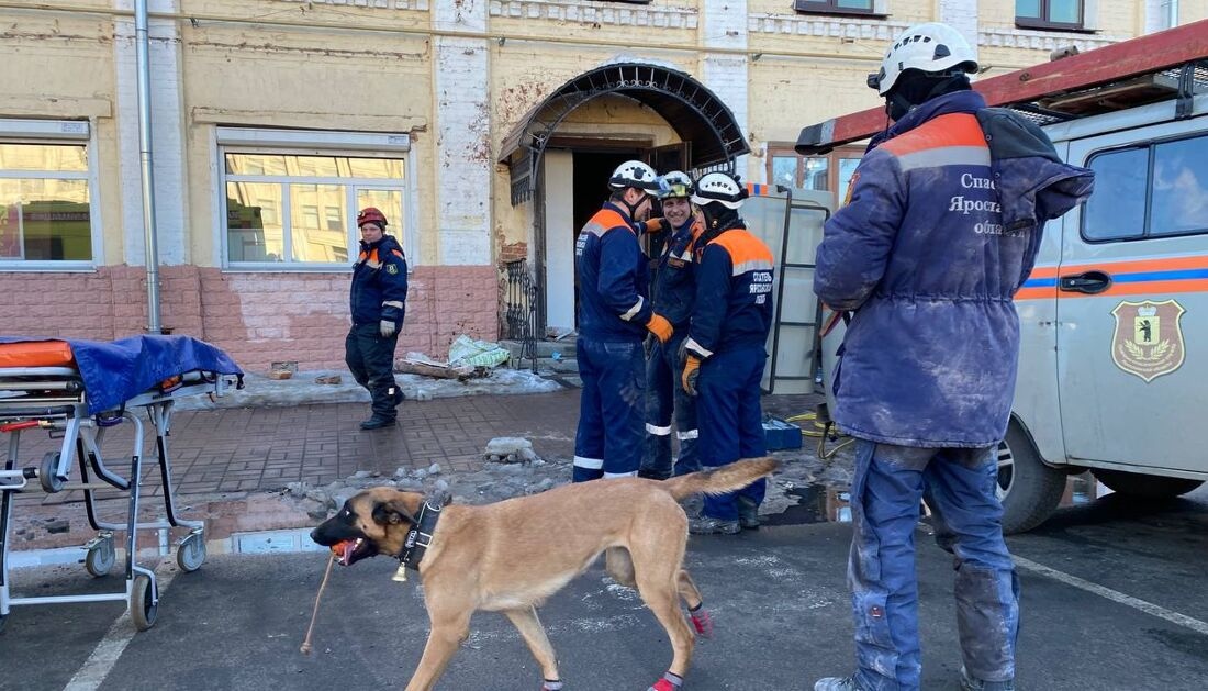 По факту обрушения здания в центре города Ярославля начата доследственная проверка