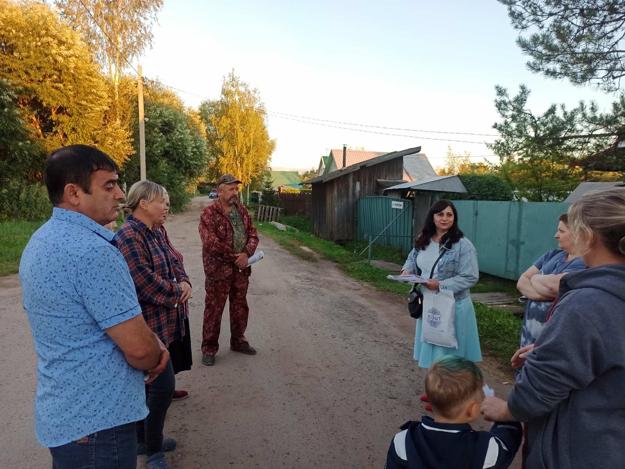 Алеся Колобкова встретилась с жителями Красноперекопского района