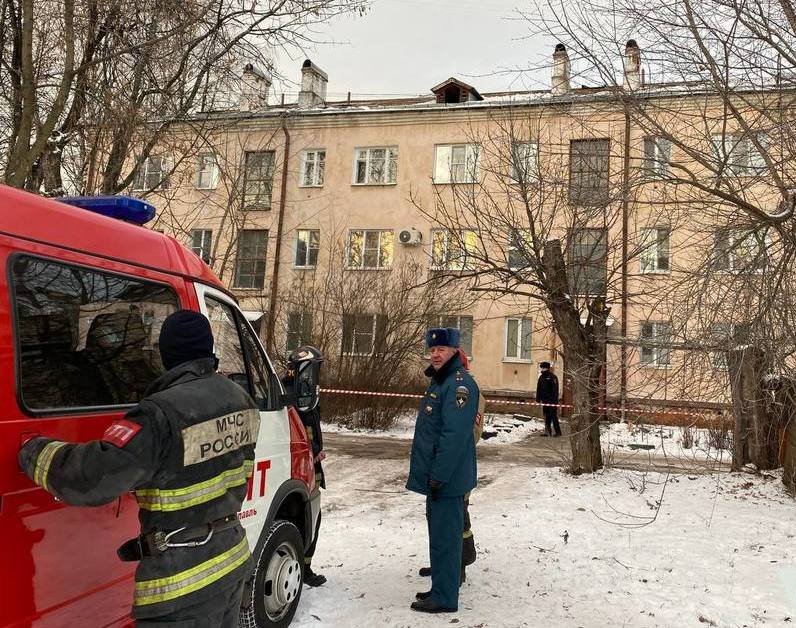 В Ярославле произошел взрыв газа в доме на улице Кузнецова