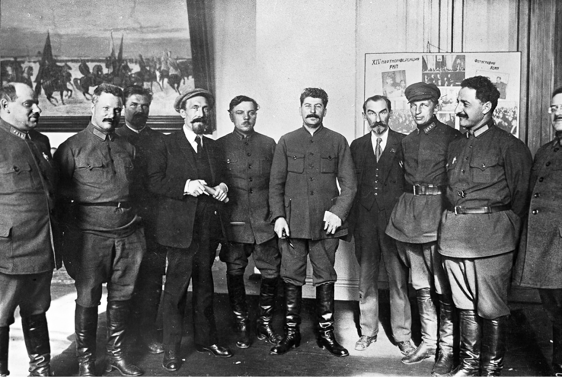 Сталин Ворошилов 1926