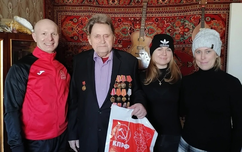 В Рыбинске коммунисты отметили 105-ю годовщину образования Красной Армии