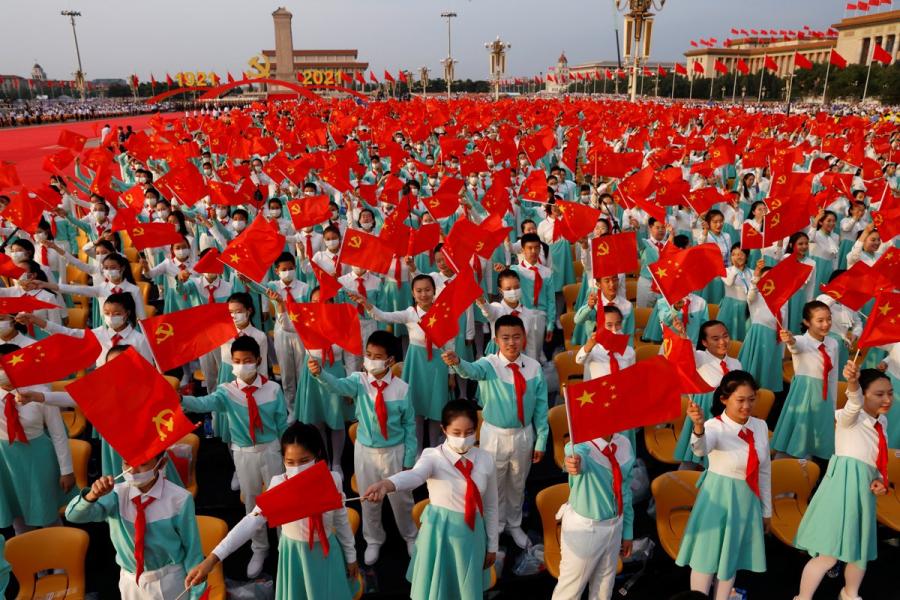 Поздравление китайских коммунистов с 30-летним юбилеем КПРФ