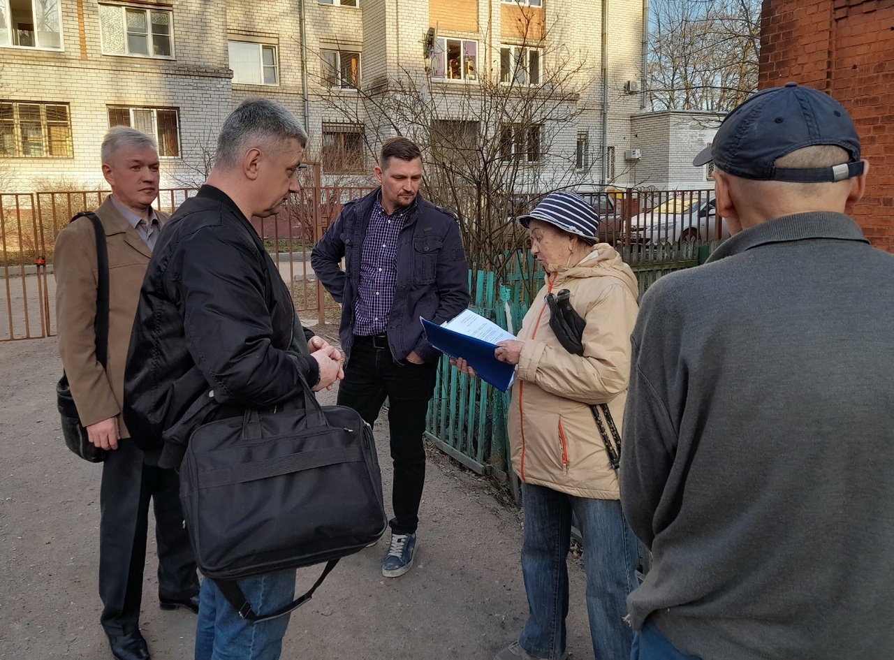 Коммунисты встретились с жителями Кировского района Ярославля