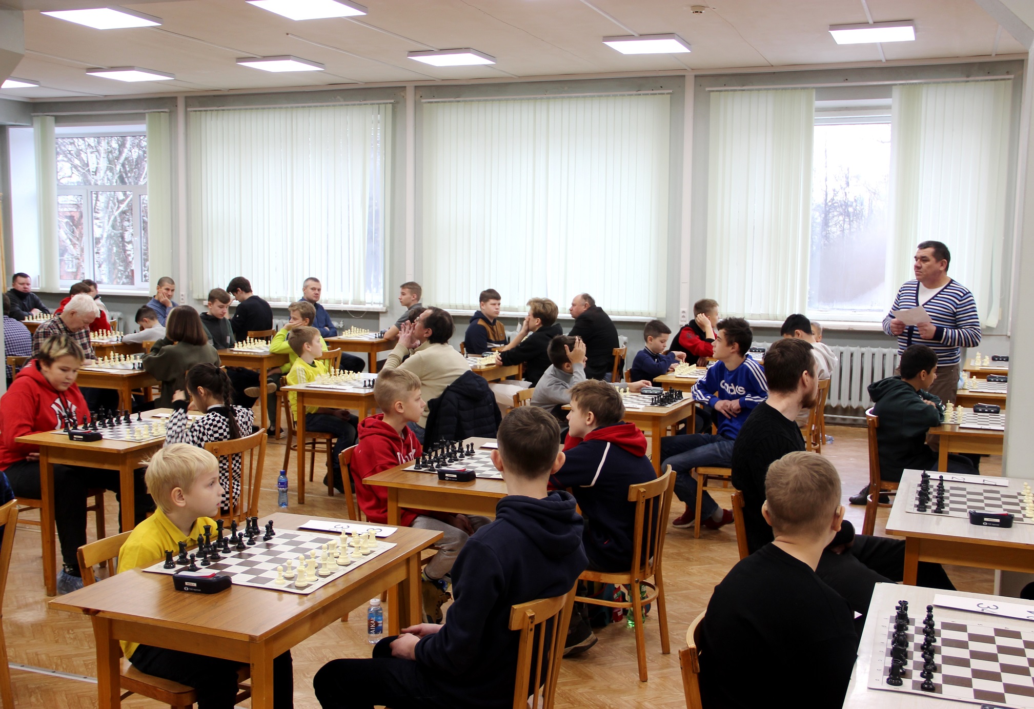 Шахматный турнир, посвященный 105-летию ВЛКСМ (фоторепортаж)