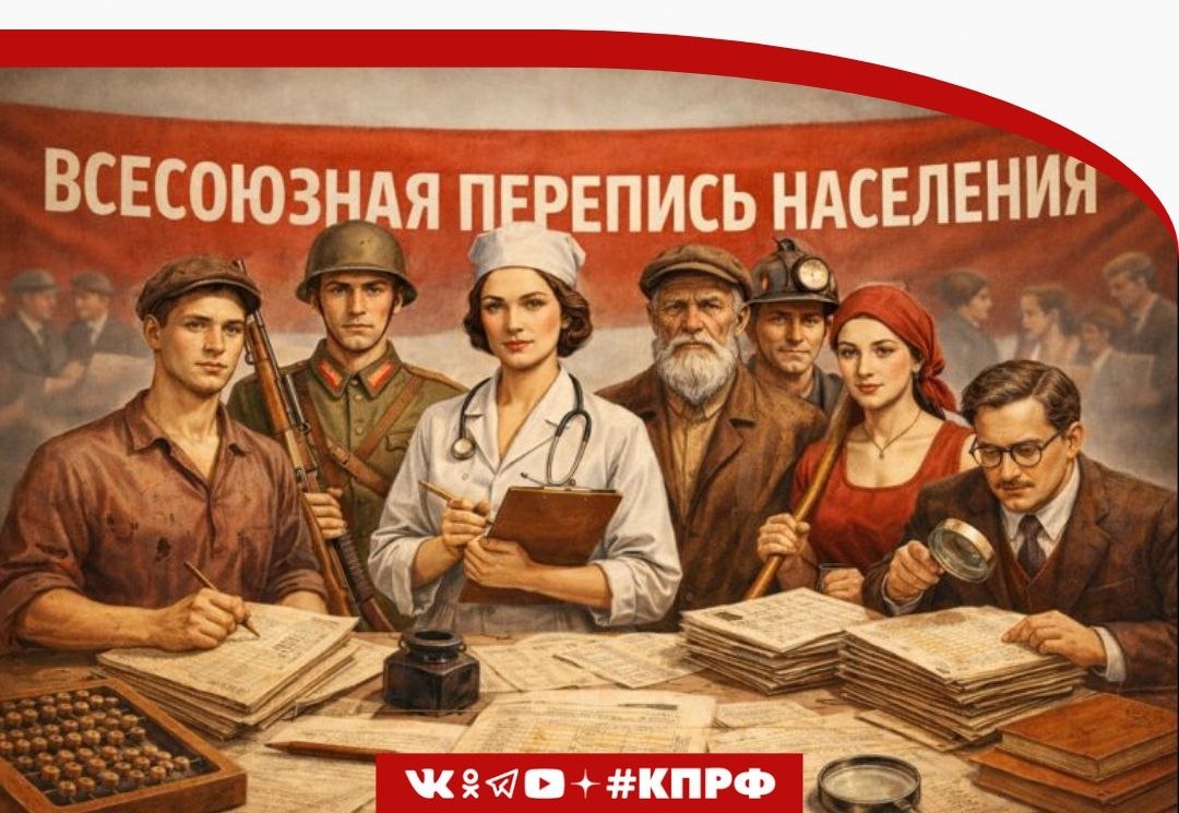 Первая в истории СССР Всесоюзная перепись населения
